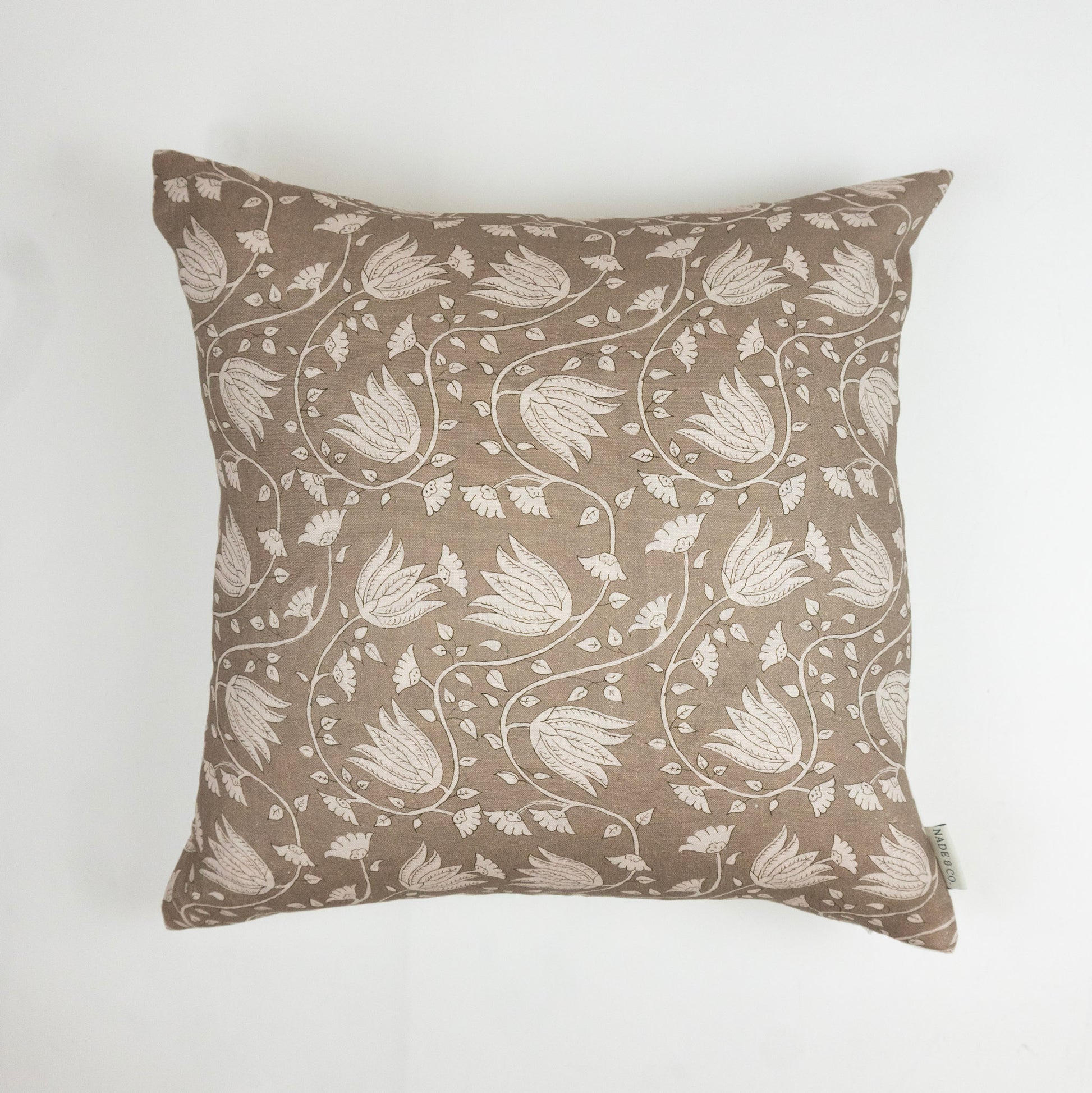 Haven Block Print Cushion Cover - Nade & Co.