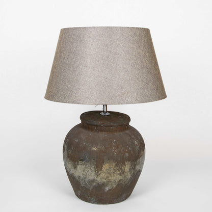 ceramic brown table lamp