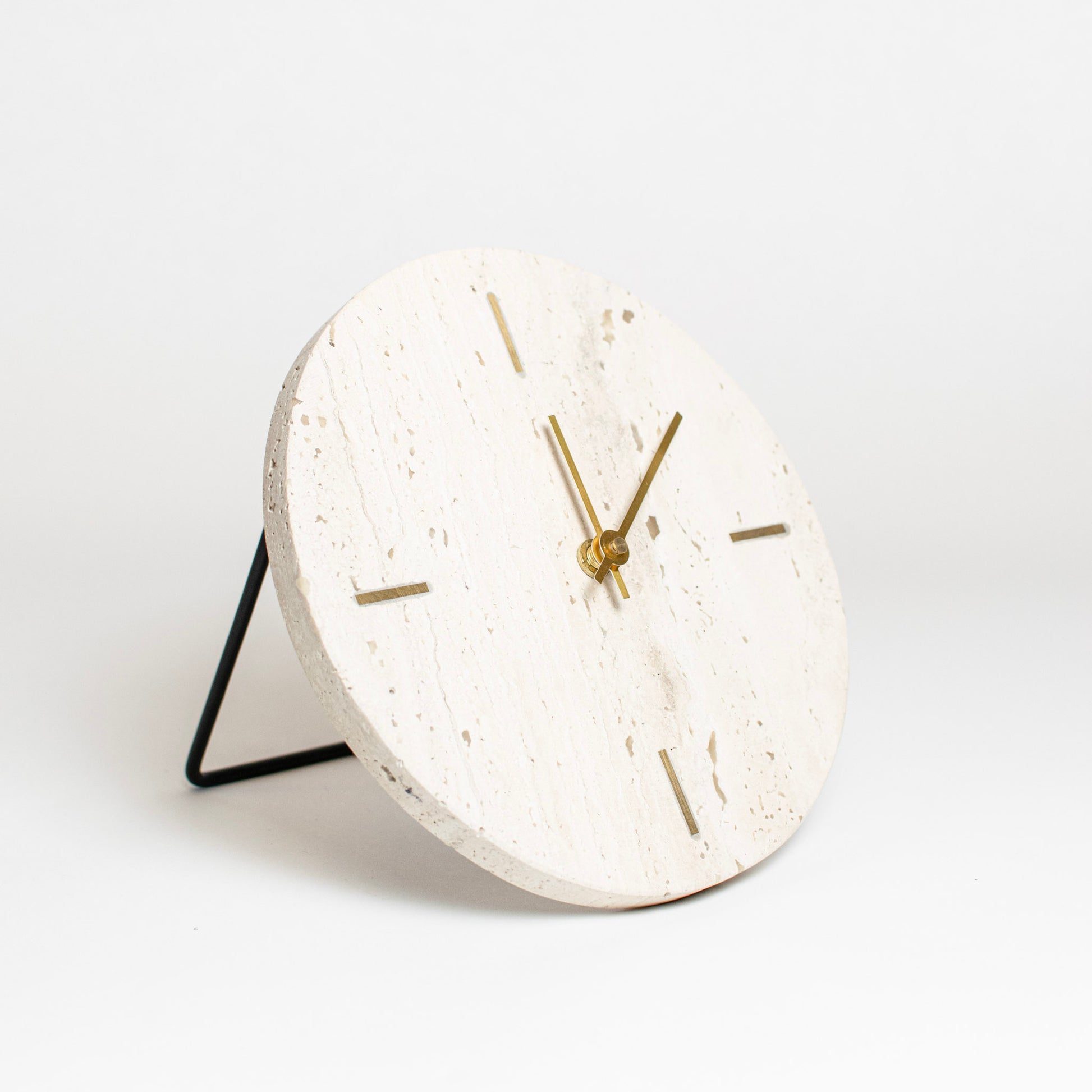 marble table clock