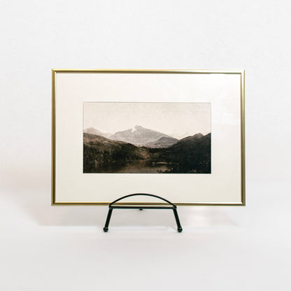 mountain landscape print